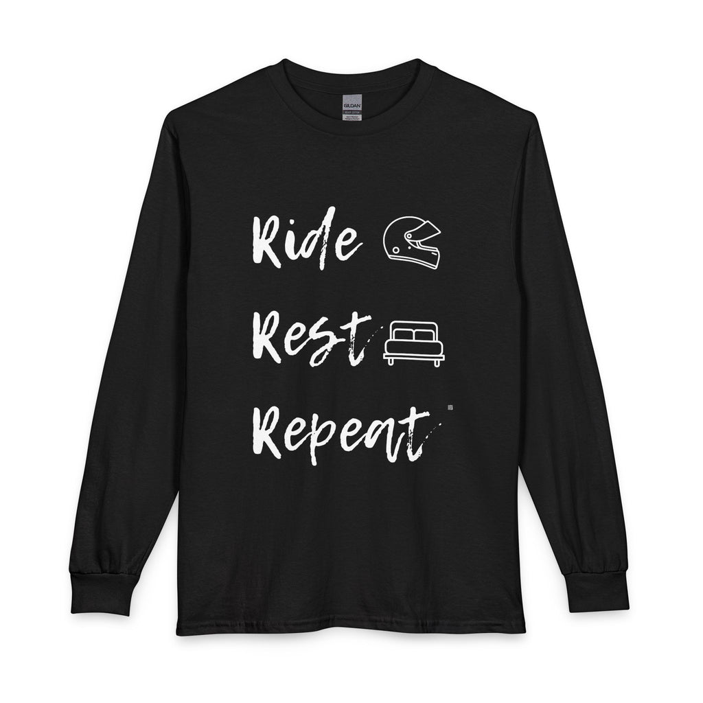 Ride Rest Repeat Long Sleeve Shirt